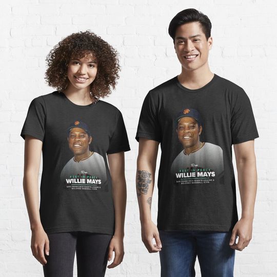 Willie Mays, the “Say Hey Kid” T-shirt, Willie Mays 2024 Classic T-Shirt, Cotton T-shirt, Short Sleeve Tee, Trending Fashion For Men And Women