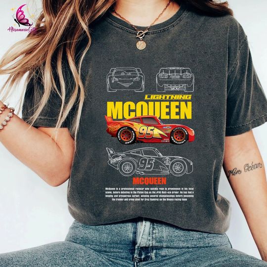 Cars Movie Shirt, Cars Movie Character Shirt, Cars Shirt, Lightning McQueen 95 Shirt, Cars Birthday Shirt, I Am Speed, Pixar Cars Shirt