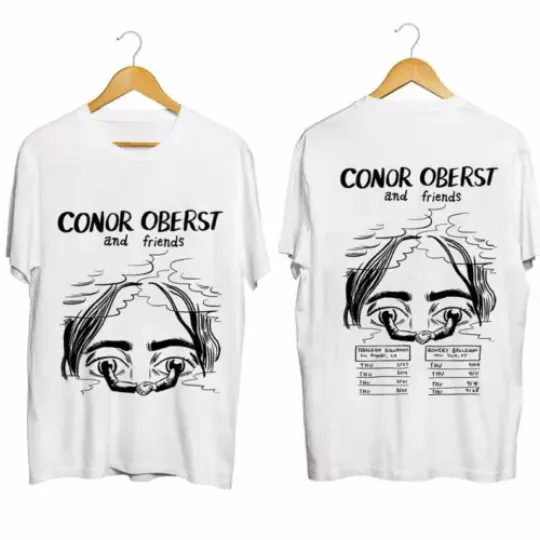 Conor Oberst 2024 Tour T-Shirt, Conor Oberst Fan Shirt | Cotton Short Sleeve Shirt | Music Casual Tee