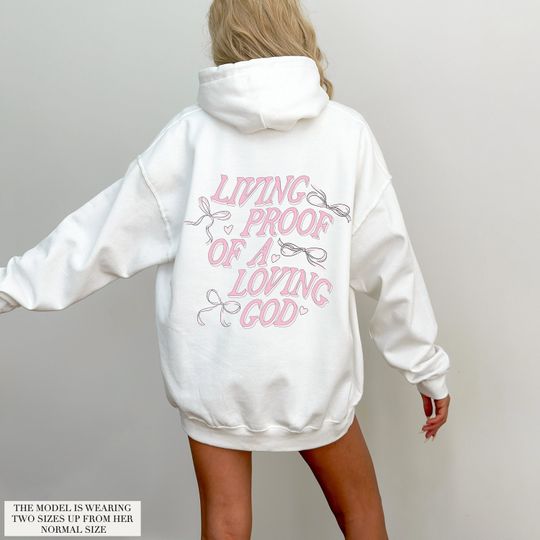 Jesus Hoodie, Christian Merch Christian Hoodie, Christian Hooded Pullover, Trendy Aesthetic Christian Clothes, Christian Apparel Fruit of the Spirit