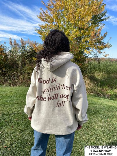 Jesus Hoodie, Christian Merch Christian Hoodie, Christian Hooded Pullover, Trendy Aesthetic Christian Clothes, Christian Apparel Fruit of the Spirit
