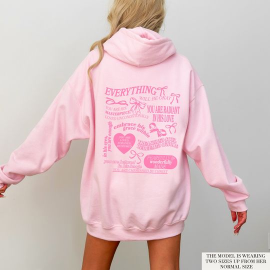 Jesus Hoodie, Christian Merch Christian Hoodie, Christian Hooded Pullover, Trendy Aesthetic Christian Clothes, Christian Apparel Fruit of the Spirit