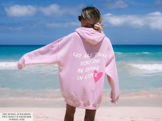 Jesus Hoodie, Christian Merch Christian Hoodie, Christian Hooded Pullover, Trendy Aesthetic Christian Clothes, Christian Apparel Fruit of the Spirit