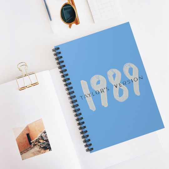 Taylor 1989 'Taylors Version' Blue Notebook, Journal, Diary Rediscover taylor version Magic, taylor version Notebook, Taylor Merch, Gift for taylor version