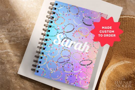 Personalized Taylors Notebook,  Eras tour taylor version,Concert Merch Notebook for TS Fan Gift, TS gifts, Rule Lined Notebook
