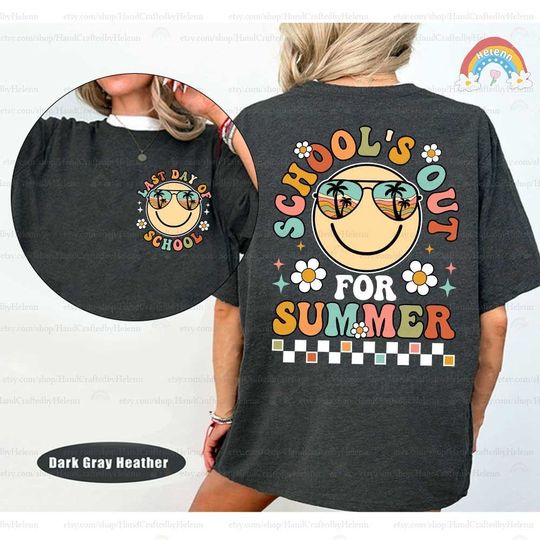Teacher Shirt, School's Out For Summer Shirt, Last Day Of School Shirt, Teacher Summer Shirt, Elementary teacher, Teacher Appreciation Gift