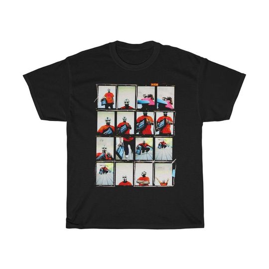 MF Dooom Photoshoot Tee Unisex short sleeves graphic T-shirt, Multiple colors shirt, trending shirt, hiphop fan gift