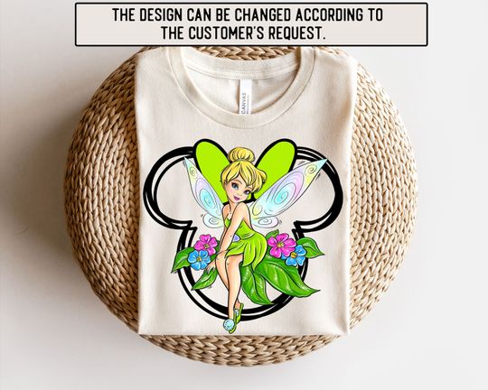 Tinkerbell Shirt, Disney Tinkerbell  Shirt, Princess Fairy Shirt, Princess Tinkerbell Shirt, Tinkerbell Character, DW Trip Shirt, Tinkerbell