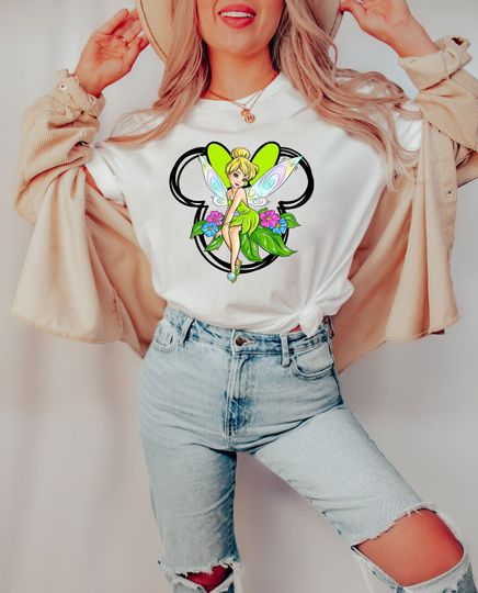 Tinkerbell Shirt, Disney Tinkerbell Shirt, Fairy Princess Shirt, Tinkerbell Princess Shirt, Princess Tinkerbell Shirt, Disney Girl Trip Tees