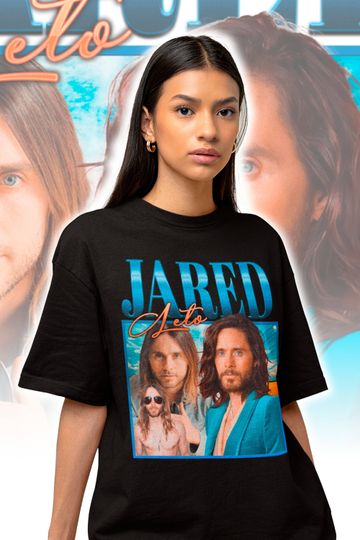 Jared Leto Retro 90s Tee - Jared Leto T-shirt- Jared Leto Hoodie - Jared Leto Fan Shirt - Jared Leto Merch - Jared Leto Homage