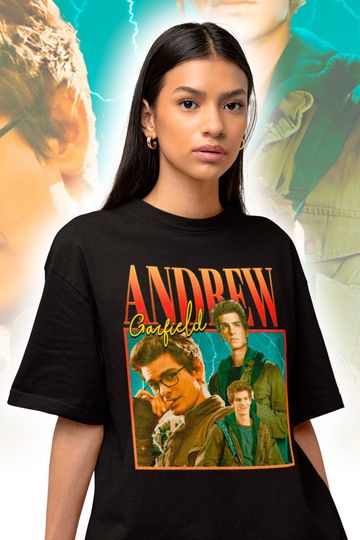 Andrew Russell Garfield Retro 90s Tee - Andrew Garfield Shirt- Andrew Garfield Fan Merch - Andrew Garfield Homage
