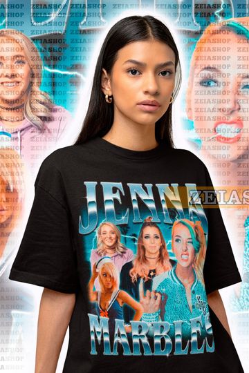 Discover JENNA MARBLES Retro 90s Shirt, Jenna Marbles Shirt, Jenna Marbles Gift, Jenna Marbles Merch, Jenna Marbles Rap Tee, Jenna Marbles Tee