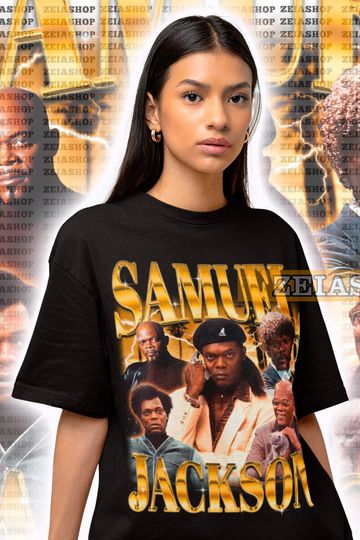 Retro Samuel L Jackson Shirt, Samuel L Jackson Shirt, Samuel L Jackson Homage, Samuel L Jackson Fan Gift, Samuel L Jackson Tee