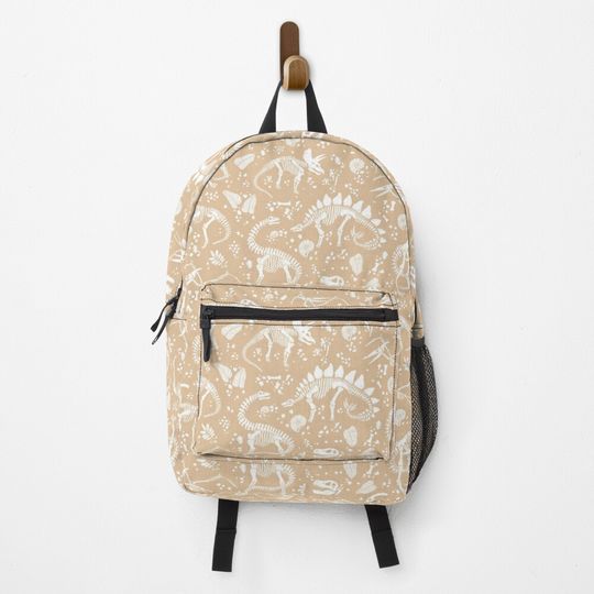 Excavated Dinosaur Fossils - Taupe Backpack