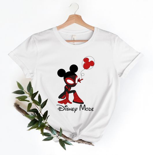Miles Morales Shirt, Disney Mode Shirt, Disney Spiderman Shirt