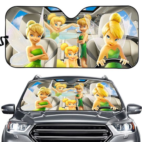 Tinker Bell Disney Car Sun Shade