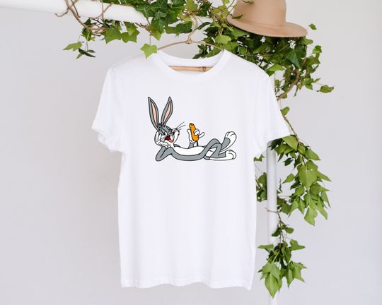 Bugs Bunny cotton tee, Graphic Tshirt for men, women, Unisex, Trending Gifts