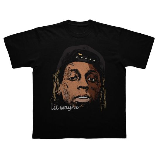 Lil Wayne Rare T-Shirt - Lil Wayne Vintage T-Shirt - Bootleg Lil Wayne T-Shirt 90s Hip Hop Retro T-Shirt