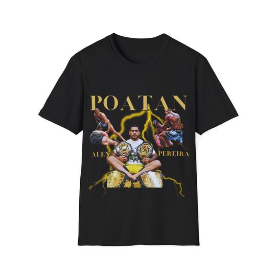 Discover Alex Pereira Shirt, Alex Pereira TShirts, Alex Pereira Graphic Tee, Alex Pereira Poatan, UFC Alex Pereira, UFC 300, UFC 300 Merch
