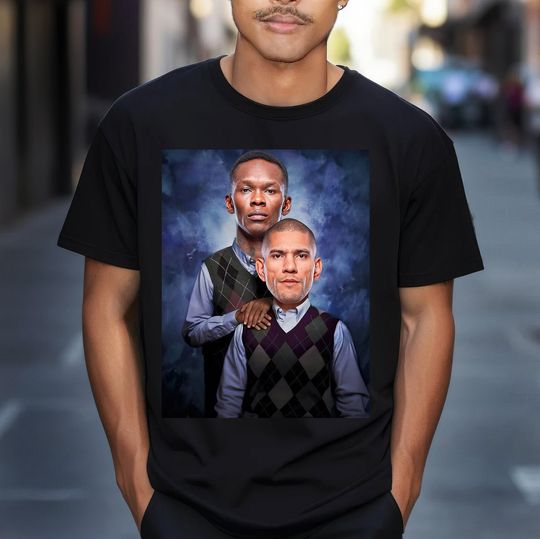 Israel Adesanya Alex Pereira UFC Vintage Shirt Unisex short sleeves heavy cotton T-shirt, Multiple colors full size S-5XL