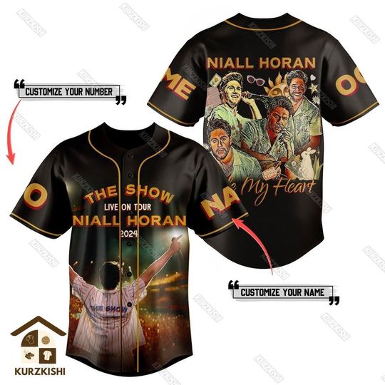 Niall Horan Baseball Shirt, Personalized Niall Horan Shirt, The Show Niall Jersey, Niall Horan Shirt, The Show Niall Horan Shirt