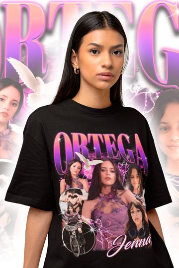 Jenna Marie Ortega Shirt - Jenna Ortega Shirt- Jenna Ortega Wednessday  - Jenna Ortega Fan - Jenna Ortega Merch - Jenna Ortega Tee