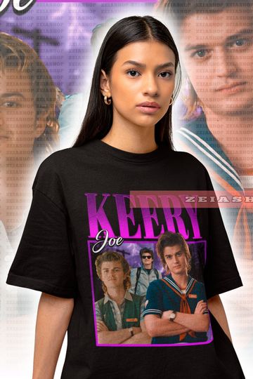 Unisex Retro Joe Keery Shirt,  GIfts for her or him, Joe Keery Shirt, Joe Keery Fan Merch, Joe Keery Homage