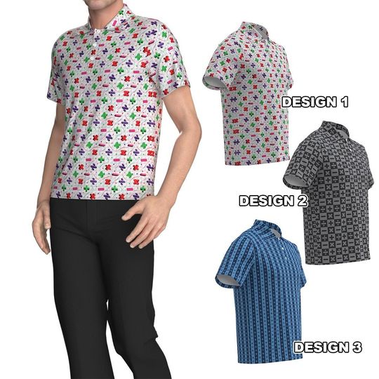 School Kindergarten Teacher Polo Shirt, Math Mathematics Symbols Print University College Student Nerd Geek Gift Short Sleeve Collar Tee
