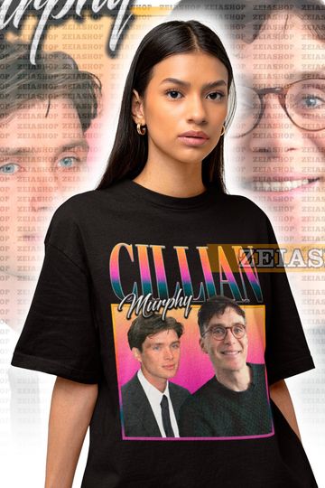 Cillian Murphy Retro 90s Shirt, Cillian Murphy Vintage Tee, Cillian Murphy Shirt, Cillian Murphy Homage, Cillian Murphy Irish Actor