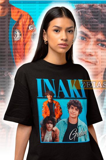 Iaki Godoy Retro 90s Tee, Iaki Godoy Shirt, Iaki Godoy Fan Tee, Iaki Godoy Homage, Mexican Actor, Taz Skylar, Emily Rudd, Jacob