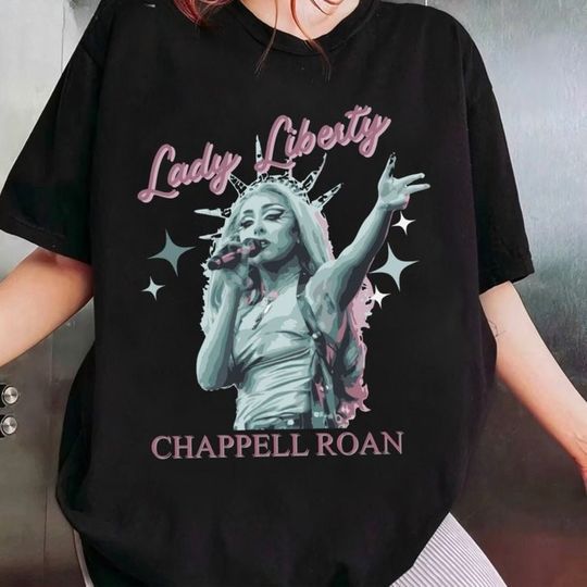 Chappell Roan Shirt | Gov Ball Lady Liberty | Statue of Liberty Drag | Midwest Princess Tour | Fourth of July Pride LGBT Gay WLW USA