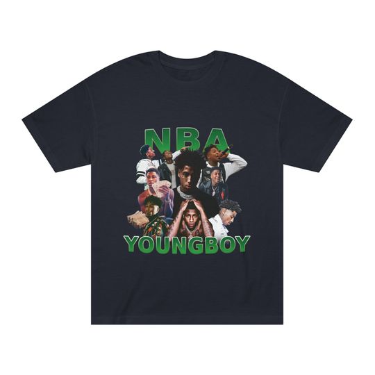 NBA Youngboy T-Shirt, Cotton Short Sleeve Shirt, Music Fans Shirt, Summer Fashion T-shirt For Unisex
