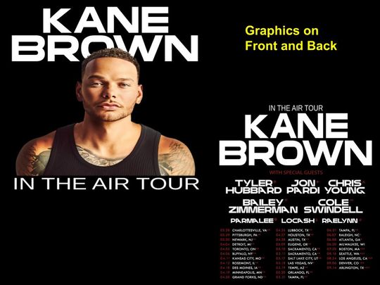 Kane Brown 2024 Concert Tee Unisex Heavy Cotton Tee