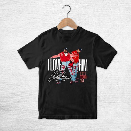 Vintage Chris Brown Unisex T-Shirt, 11 11 Tour T-Shirt, Chris Brown Concert Shirt, Chris Brown Concert Tour 2024 Outfit For Fan