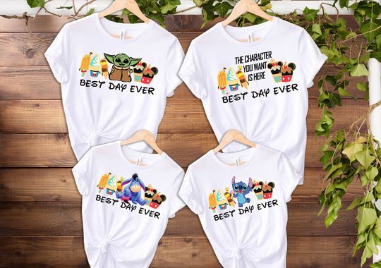 Best Day Ever Shirt, Baby Yoda Best Day Ever Shirt, Baby Yoda Shirt, Star Wars Shirt, Baby Yoda Best Day, Best Day Ever Disney Shirt