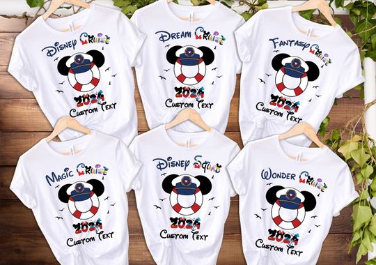 2024 Disney Cruise Shirts, Disney Dream Cruise Family Shirts 2024, Disney Cruise shirts, Disney Ship Tee, Mickey and Minnie Cruise Shirts