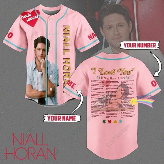 Niall Horan Baseball Shirt, Niall Horan Shirt, Niall Horan Baseball Jersey, Niall Horan Tour Merch, The Show The Show 2024 Shirt