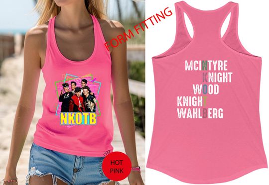 NKOT Block Magic Summer 2024 Shirt, Magic Summer Love, NK on The Block Shirt, 40th Anniversary, Double Side, Next Level Racerback