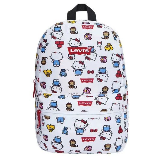 Hello Kitty Backpack for Men Women Teenage Student, Business Daypack Cute Cartoon, College Shoulder Bag Gift