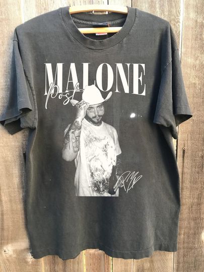 Retro 90s Music graphic 2side shirt, Posty concert 2024 fans shirt, Malone Music The Album Shirt, Gift for men women comfort color