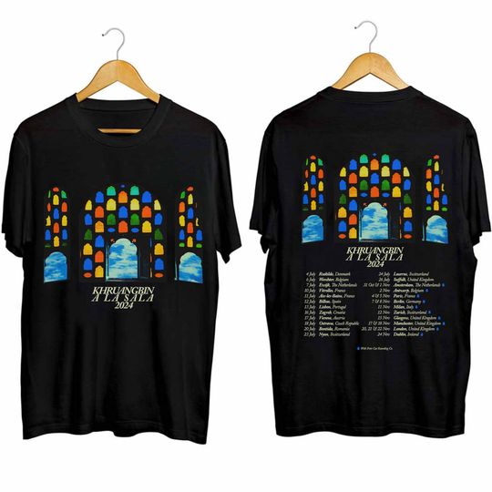 khrua bin A la Sala EU UK Tour 2024 Shirt, khrua bin Band Fan Shirt, khrua bin 2024 Concert Shirt, A la Sala 2024 Shirt, khrua bin Tee