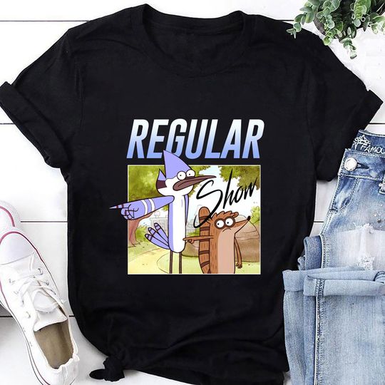 Regular Show Mordecai And Rigby T-Shirt, Regular Show Shirt Fan Gifts, Regular Show Vintage Shirt, Regular Show Graphic Tee, Cartoon Shirt