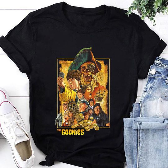 The Goonies Retro Movie Horror Island T-Shirt, The Goonies Shirt Fan Gifts, The Goonies Movie Shirt, The Goonies Graphic Tee, Vintage Shirt