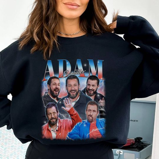 Vintage Adam Sandler Shirt, American Comedian Bootleg Tee, Adam Sandler Homage Sweatshirt, Vintage 90s Actor Shirt