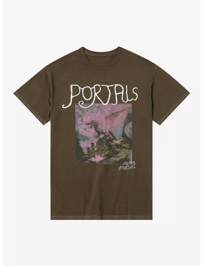 Melanie Martinez Portals Dragon T-Shirt, Summer Cotton Short Sleeve Shirt, Music Merch, Gift for Fan, Music Clothing for Men, Women and Kids