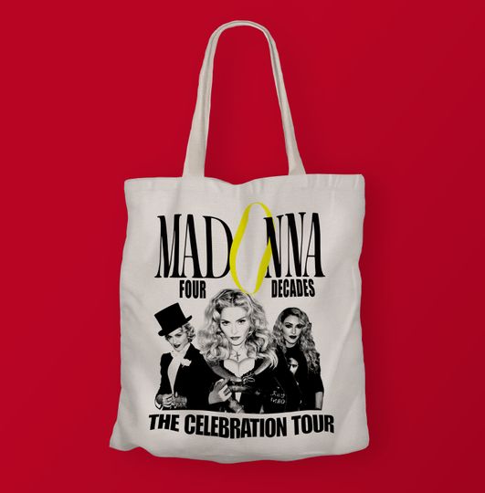 Tote bag Madonna Celebration Tour Exclusive Tote: Madonna fans, madonna merchandise, madonna bag
