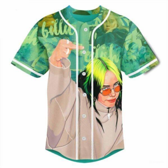 Billie Eilish Im Remarkable Baseball Jersey, Music Lover Baseball Jersey, Gift For Fan