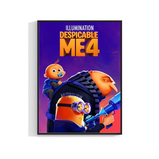 Despicable Me 4 New Movie Poster,Film Print,Wall Art Decor Home Print,Painting Poster,No Frame