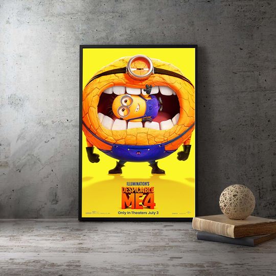 Despicable Me 4 New Movie Poster,Film Print,Wall Art Decor Home Print,Painting Poster,No Frame