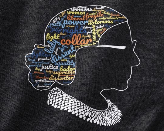 Rbg Shirt, Ruth Bader Ginsburg shirt, Feminist Shirt, Notorious Rbg Shirt, Equality Shirt, I Dissent, Women's Graphic Tee
